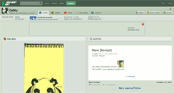 Desktop Screenshot of gabky.deviantart.com