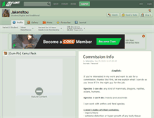 Tablet Screenshot of jakensitou.deviantart.com