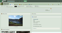 Desktop Screenshot of dustysweet.deviantart.com