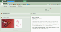 Desktop Screenshot of nikkifan.deviantart.com