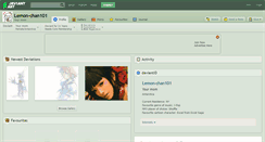 Desktop Screenshot of lemon-chan101.deviantart.com