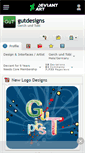 Mobile Screenshot of gutdesigns.deviantart.com