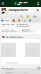 Mobile Screenshot of pineapplefactor.deviantart.com