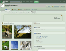 Tablet Screenshot of jose-ph-otography.deviantart.com