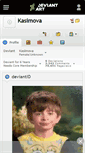 Mobile Screenshot of kasimova.deviantart.com