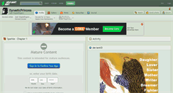Desktop Screenshot of dynasticprincess.deviantart.com