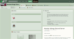 Desktop Screenshot of monsterallergy-fans.deviantart.com