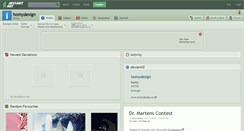 Desktop Screenshot of homydesign.deviantart.com