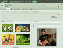 Tablet Screenshot of mascots2go.deviantart.com
