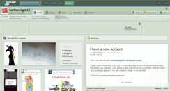 Desktop Screenshot of northernlight33.deviantart.com