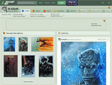 Tablet Screenshot of m-atiyeh.deviantart.com