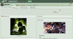 Desktop Screenshot of draxenox.deviantart.com