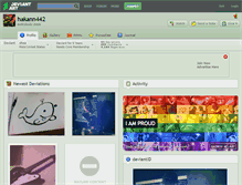 Tablet Screenshot of hakann442.deviantart.com