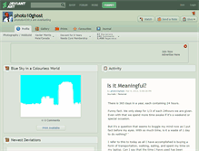 Tablet Screenshot of photo10ghost.deviantart.com