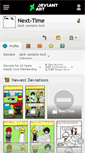 Mobile Screenshot of next-time.deviantart.com