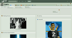 Desktop Screenshot of draggeta.deviantart.com