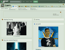 Tablet Screenshot of draggeta.deviantart.com
