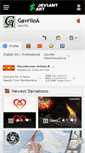 Mobile Screenshot of gavriloa.deviantart.com