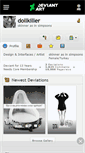 Mobile Screenshot of dollkiller.deviantart.com