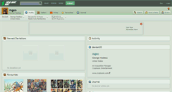Desktop Screenshot of mgeo.deviantart.com