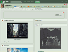 Tablet Screenshot of jenova-89.deviantart.com