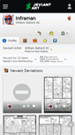 Mobile Screenshot of inframan.deviantart.com