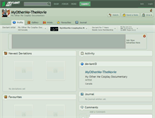 Tablet Screenshot of myotherme-themovie.deviantart.com