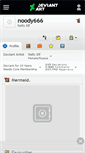 Mobile Screenshot of noody666.deviantart.com
