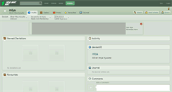 Desktop Screenshot of miya.deviantart.com