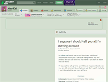Tablet Screenshot of miss-kiri.deviantart.com