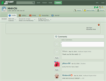 Tablet Screenshot of ninii-chi.deviantart.com