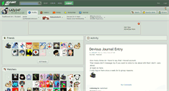 Desktop Screenshot of lazy247.deviantart.com