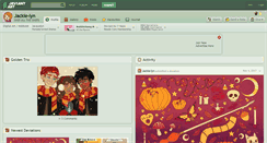 Desktop Screenshot of jackie-lyn.deviantart.com