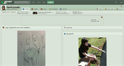 Desktop Screenshot of namiuzumaki.deviantart.com