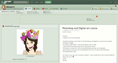Desktop Screenshot of dinora12.deviantart.com