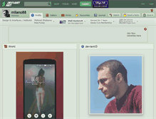 Tablet Screenshot of milano88.deviantart.com