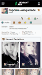 Mobile Screenshot of cupcake-masquerade.deviantart.com