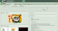 Desktop Screenshot of niver.deviantart.com