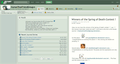 Desktop Screenshot of humantreefriendgroup.deviantart.com