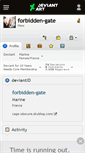 Mobile Screenshot of forbidden-gate.deviantart.com