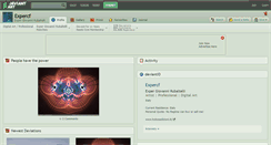 Desktop Screenshot of expercf.deviantart.com