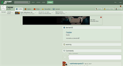 Desktop Screenshot of cstyler.deviantart.com