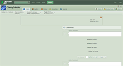 Desktop Screenshot of cherrycobbler.deviantart.com