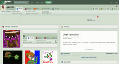 Desktop Screenshot of johnnio.deviantart.com