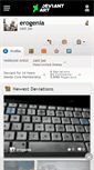 Mobile Screenshot of erogenia.deviantart.com