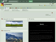 Tablet Screenshot of cristiandobre.deviantart.com