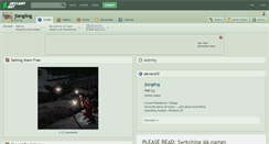 Desktop Screenshot of jiangling.deviantart.com