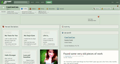 Desktop Screenshot of casscasscass.deviantart.com