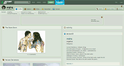 Desktop Screenshot of anging.deviantart.com
