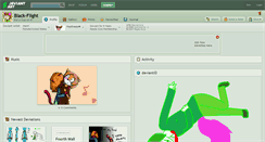 Desktop Screenshot of black-flight.deviantart.com